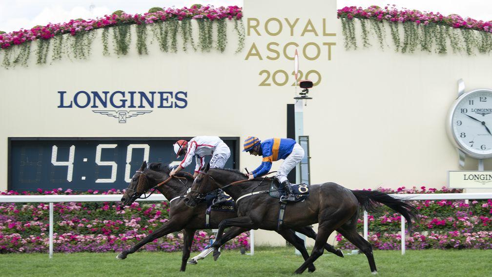 Who Dares Win: victorious in the Queen Alexandra Stakes at Royal Ascot on Saturday