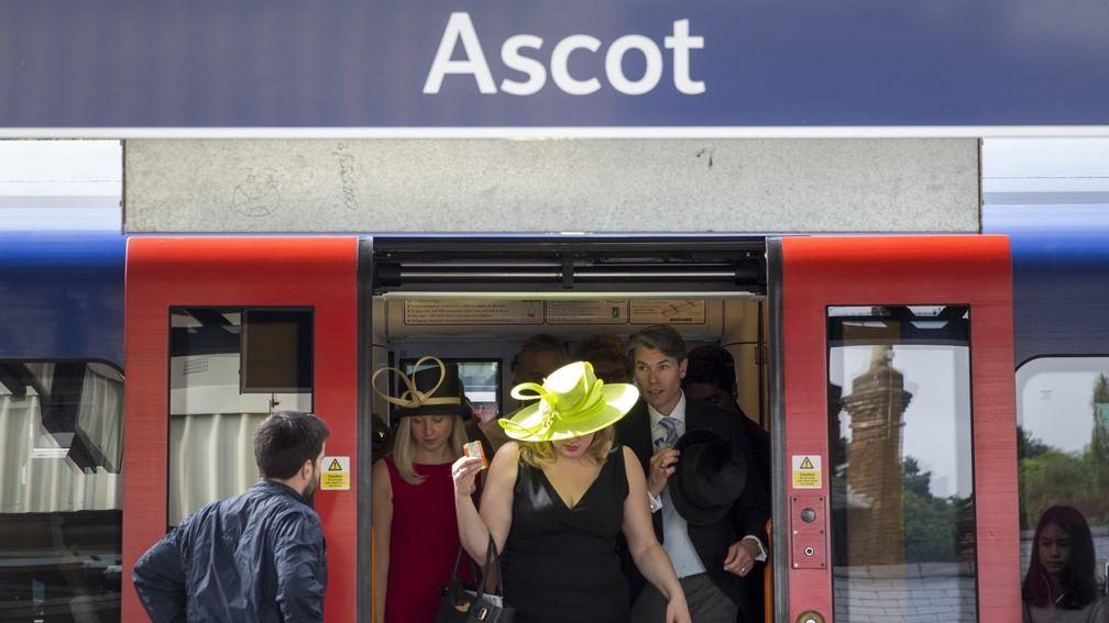 Ascot station: fewer trains than usual will run this week due to strike action