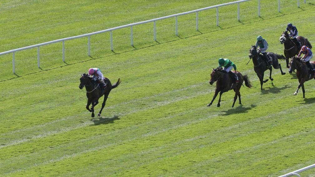 Siskin: quickened nicely to win the Railway Stakes at the Curragh