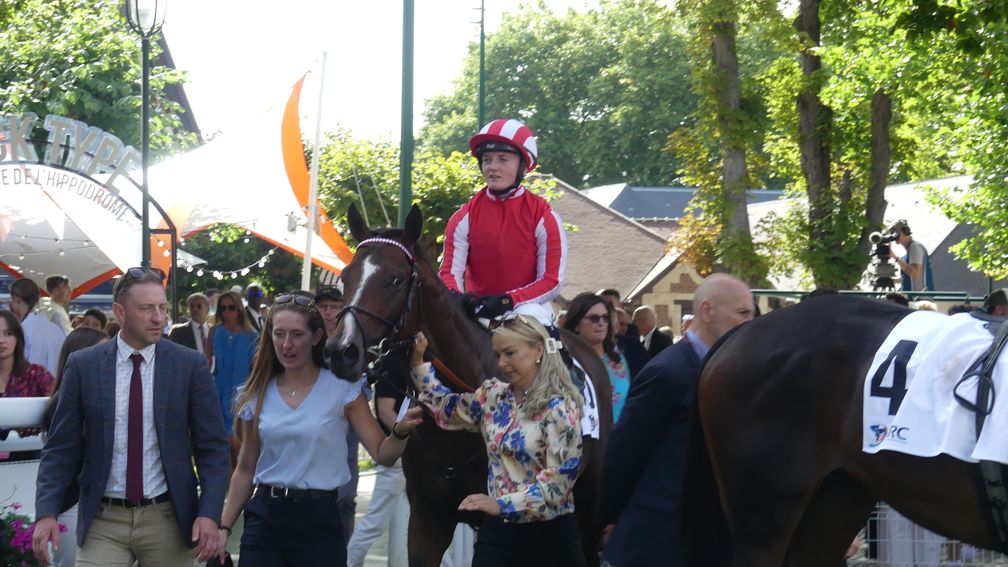 Bradsell shrugged off an 11-month absence with an easy success under Hollie Doyle in the Prix du Cercle