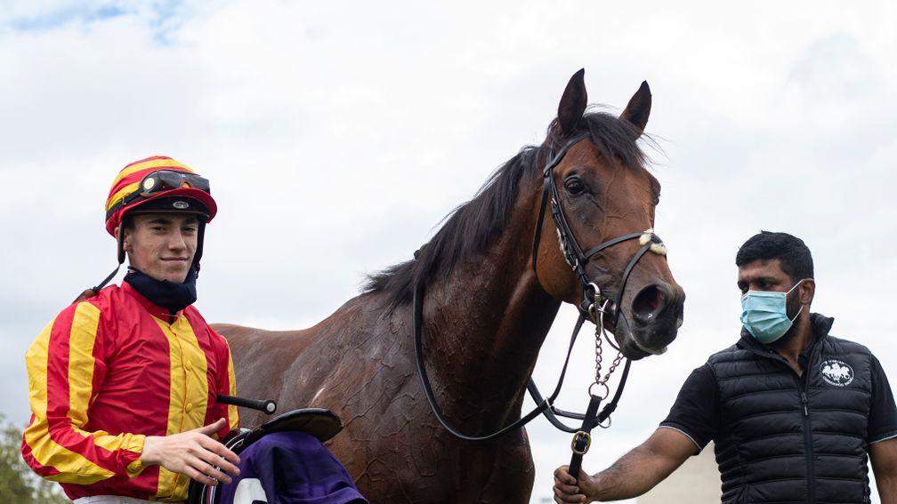 Galileo Chrome: leading Pertemps St Leger contender will now be ridden by Tom Marquand