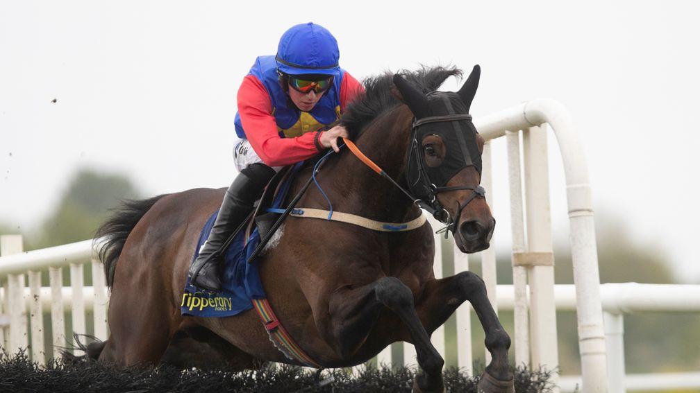 Charle Brune and Donagh Meyler on their way to winning at Tipperary on Thursday