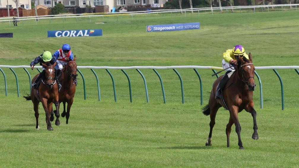 My Astra: left her rivals well behind in the Rothesay Stakes