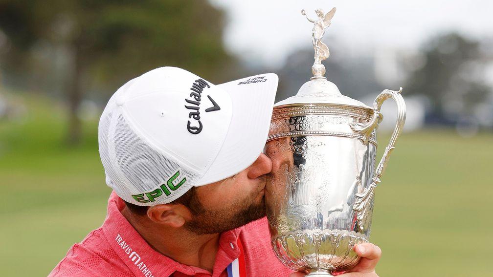 Jon Rahm claimed a one-shot victory at the US Open at Torrey Pines