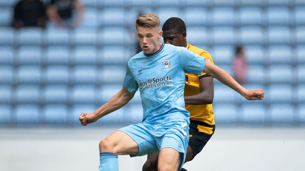 Viktor Gyokeres is Coventry's topscorer in the Championship this season