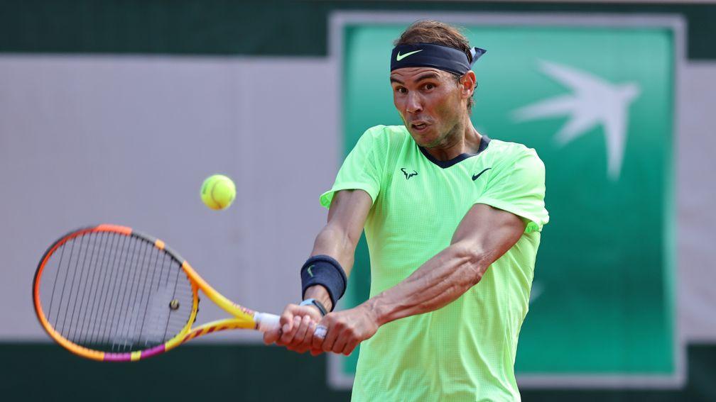 Rafael Nadal dropped his first set of this year's tournament against Diego Schwartzman but the Spaniard still dominated the Argentinian in their quarter-final clash
