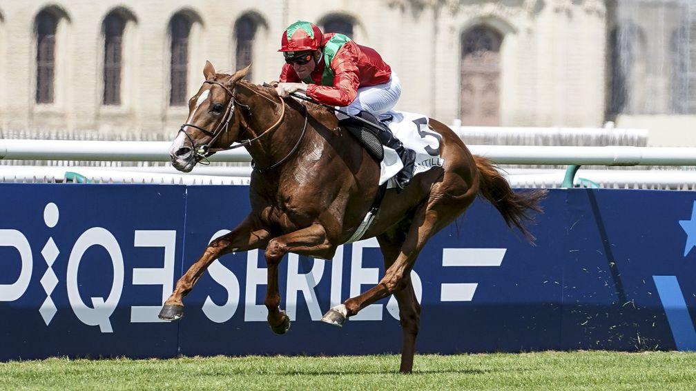 Waldgiest: ran out a comfortable winner of the Prix Foy