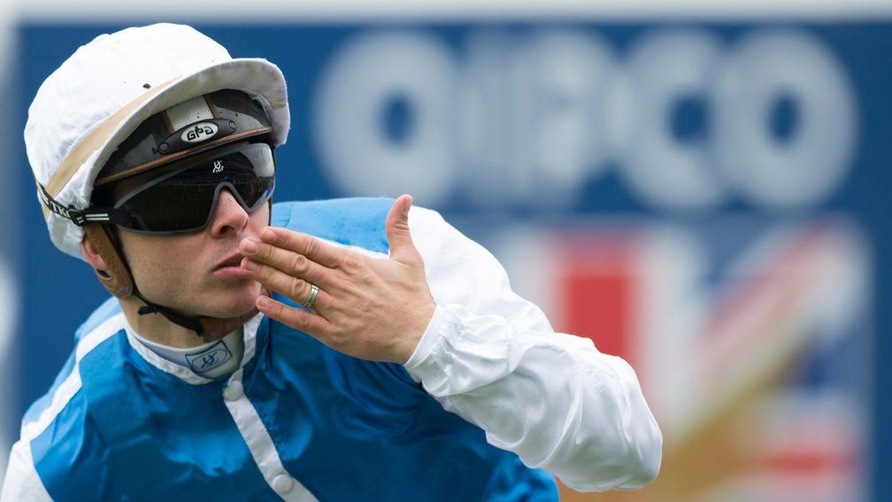 Maxime Guyon: the French jockey guided Rougir to a last-gasp victory at Longchamp