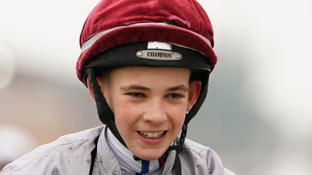 Harry Davies: rode his first winner at Lingfield on Friday