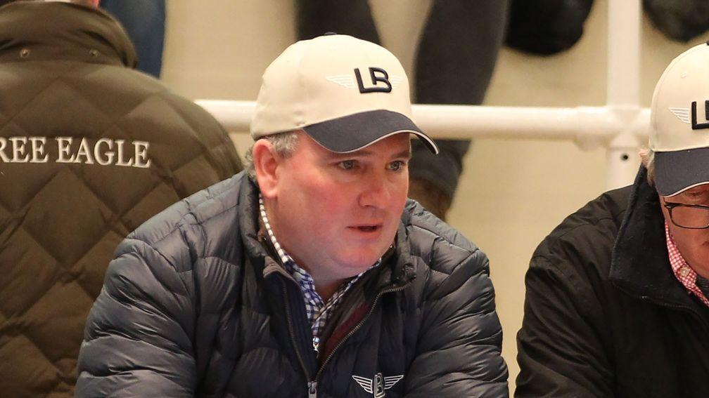 Mark McStay at Tattersalls during the 2018 December Sales