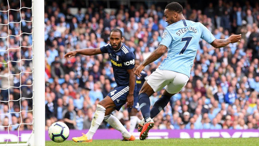 Raheem Sterling has flourished under Pep Guardiola at Manchester City