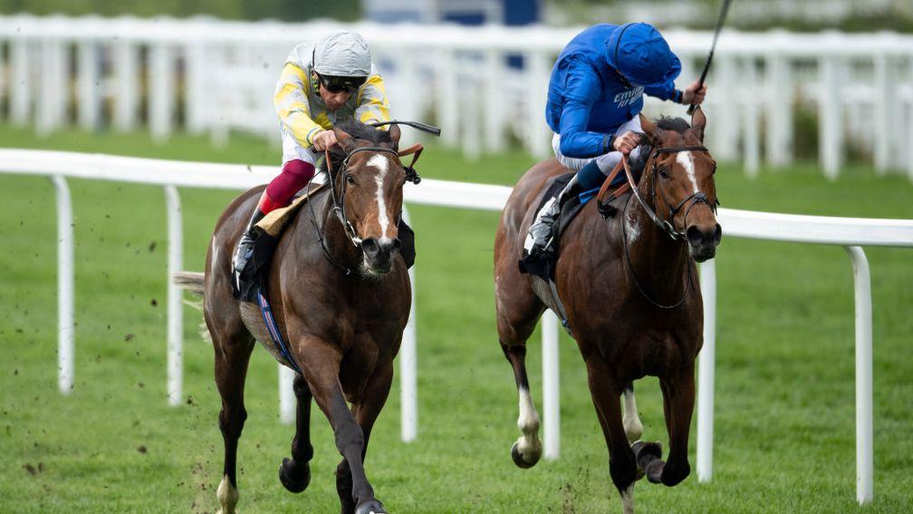 Zaaki (left) beat the likes of Barney Roy during his time with Sir Michael Stoute