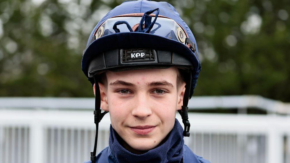 Harry Davies: rode out his 7lb claim with a treble at Chepstow