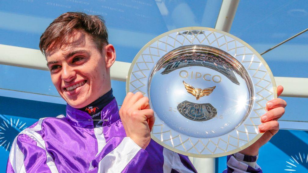 Donnacha O'Brien: champion jockey on the Flat in Ireland last year