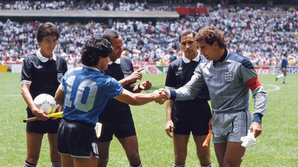 Shilton on Maradona: 'He never apologised or acknowledged it was cheating. I was brought up that you admitted when you'd done things wrong'