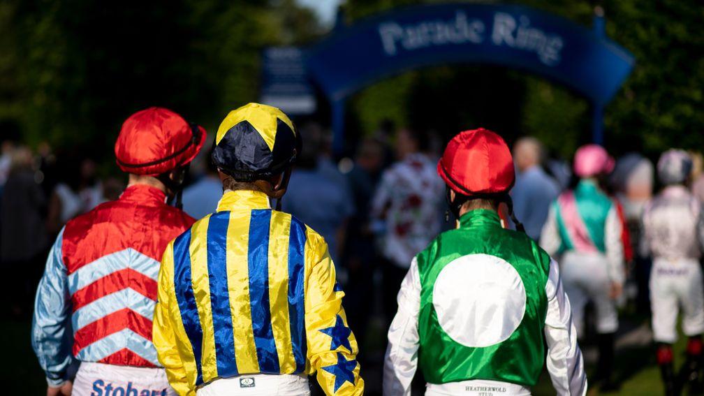 Jockeys: strongly advised to take out individual insurance policies protecting them in the event of a career-ending injury