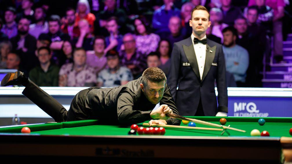 Mark Selby can claim the  Open crown