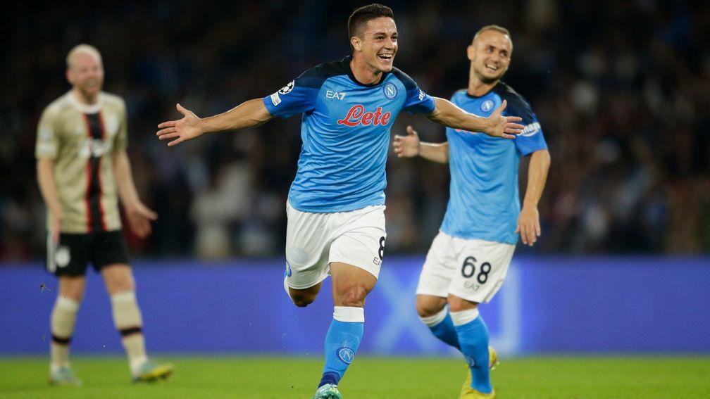 Giacomo Raspadori's Napoli have been tearing Serie A apart this season
