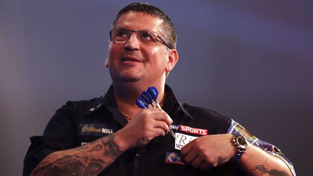 Gary Anderson will fancy his chances