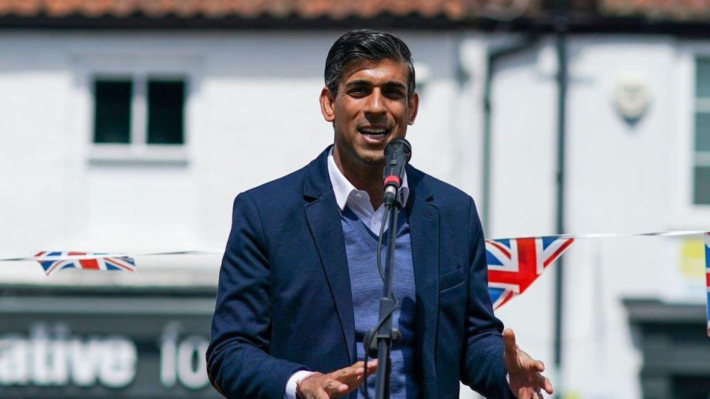 Rishi Sunak: MP for Cartterick racecourse and Middleham a strong supporter of British racing