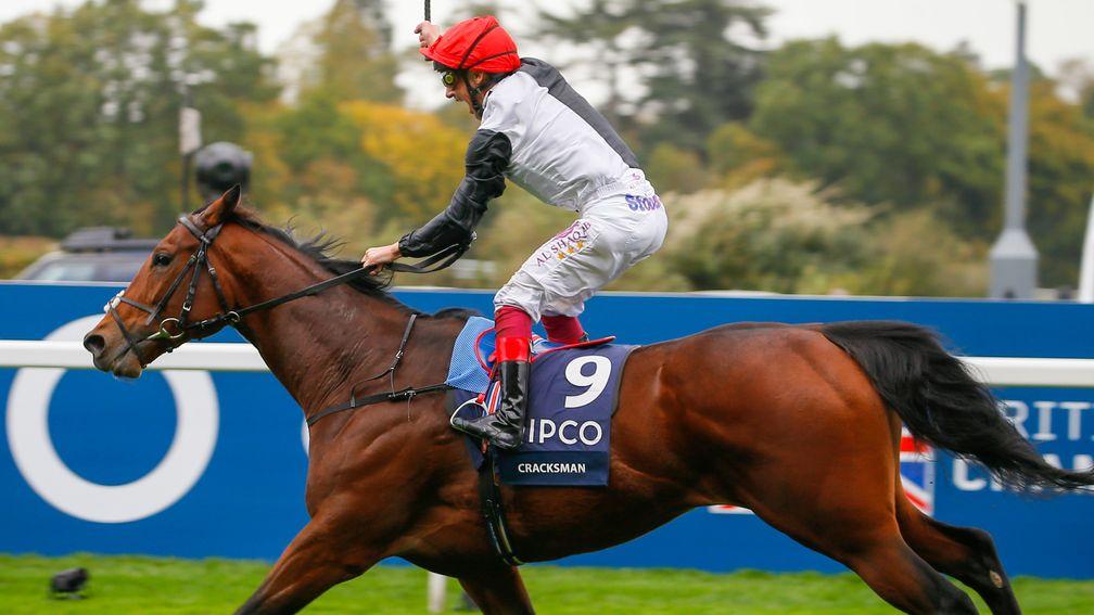 Cracksman: won Epsom's Blue Riband Trial for John Gosden, who is likely to saddle Uncle Bryn tomorrow
