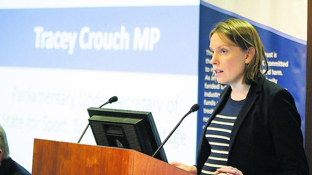 Sports minister Tracey Crouch: 'This new approach to the Horserace Betting Levy will help sustain and develop the sport'