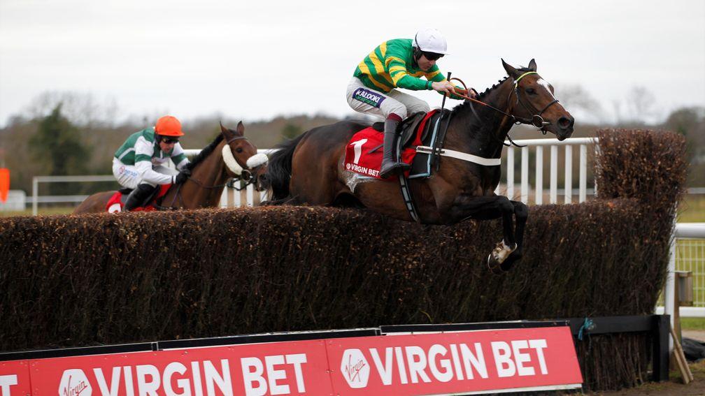 Jonbon: out to 2-1 for the Arkle despite victory in the Kingmaker