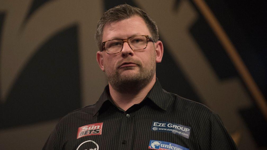 James Wade made a first-round exit at the Winter Gardens last year