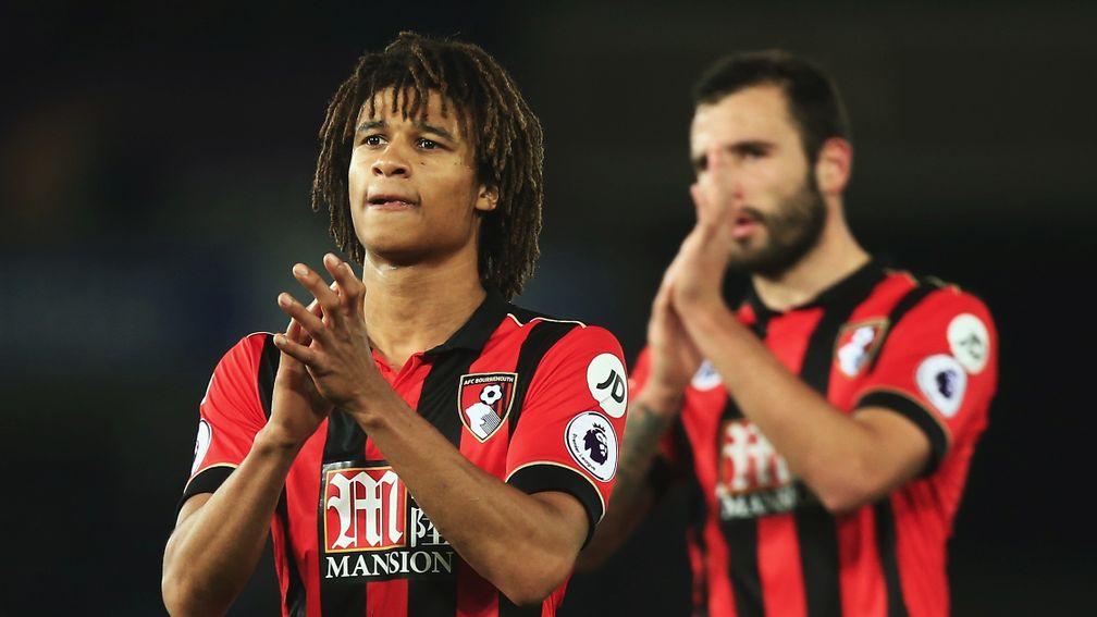 Nathan Ake applauds Bournemouth supporters