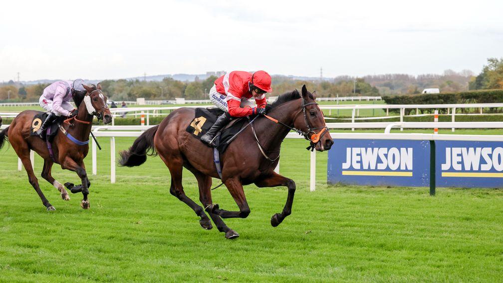 Crambo: powered to success at Aintree last month