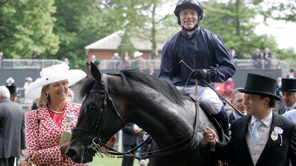 Fallon during happier times at Royal Ascot after winning the 2006 Gold Cup on board staying superstar Yeats