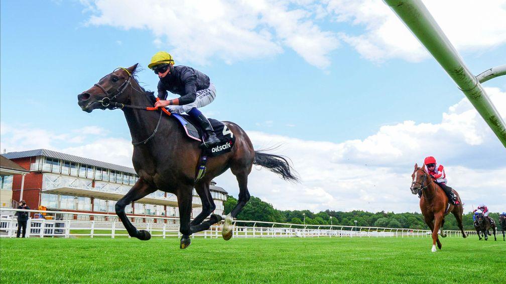 English King cruises to victory in the Lingfield Derby Trial