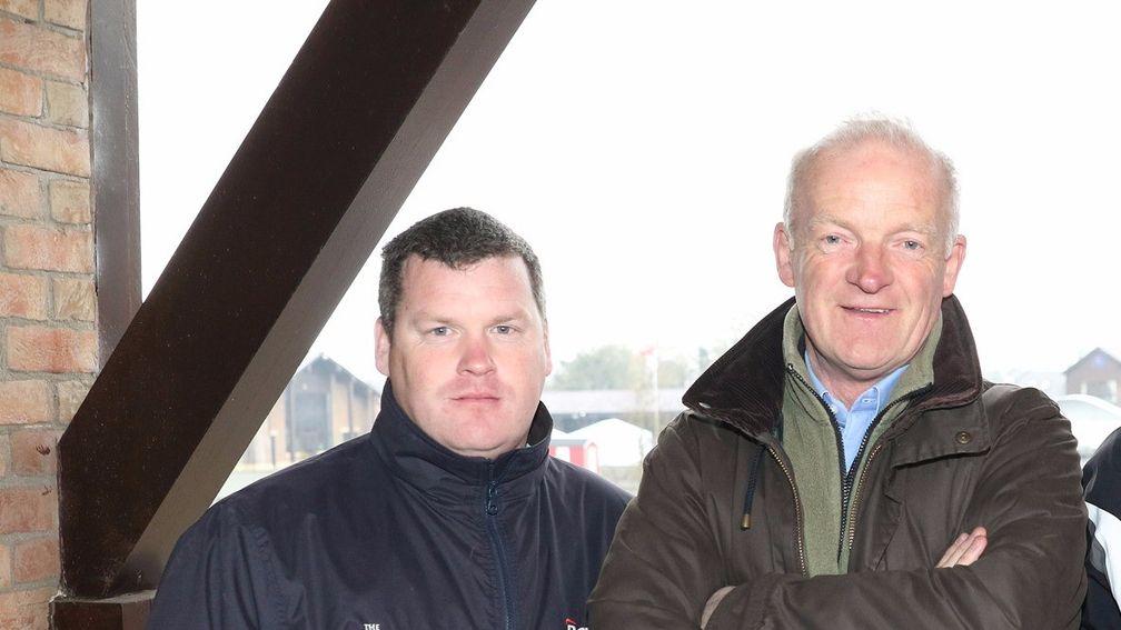 Gordon Elliott and Willie Mullins (right): ready for round two