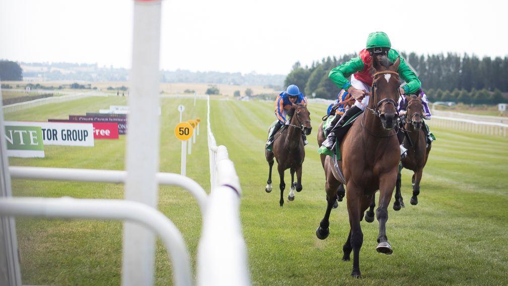 Urban Fox won the Pretty Polly Stakes at the Curragh last time out
