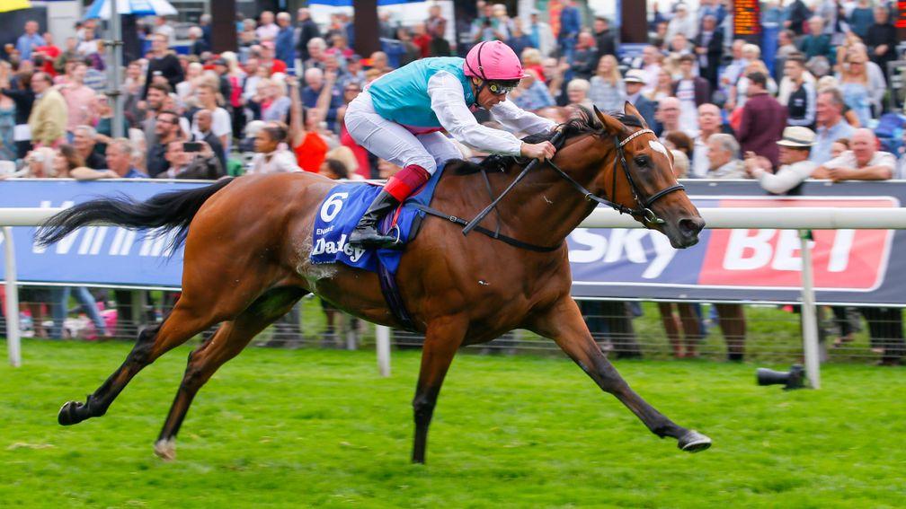 'Enable has dealt with most types of ground and a bit of rain won't bother her'