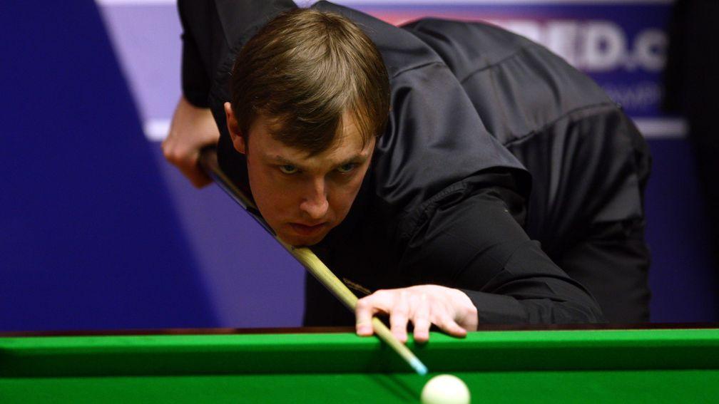 Andrew Higginson could have his work cut out in the last 64 of the Scottish Open in Glasgow