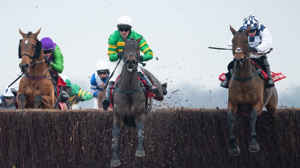 Clondaw Castle (right) won well at Newbury last month