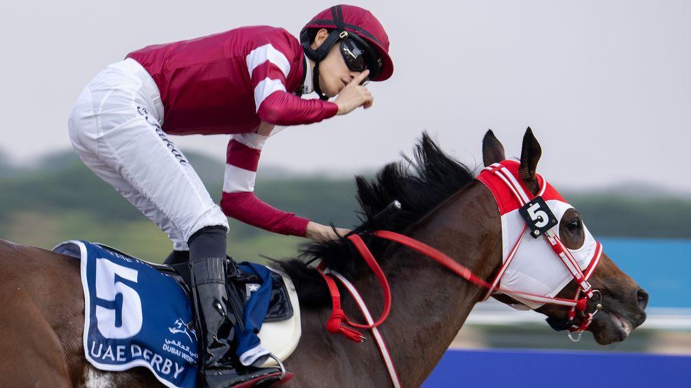 Ryusei Sakai silences the doubters as Forever Young wins the UAE Derby