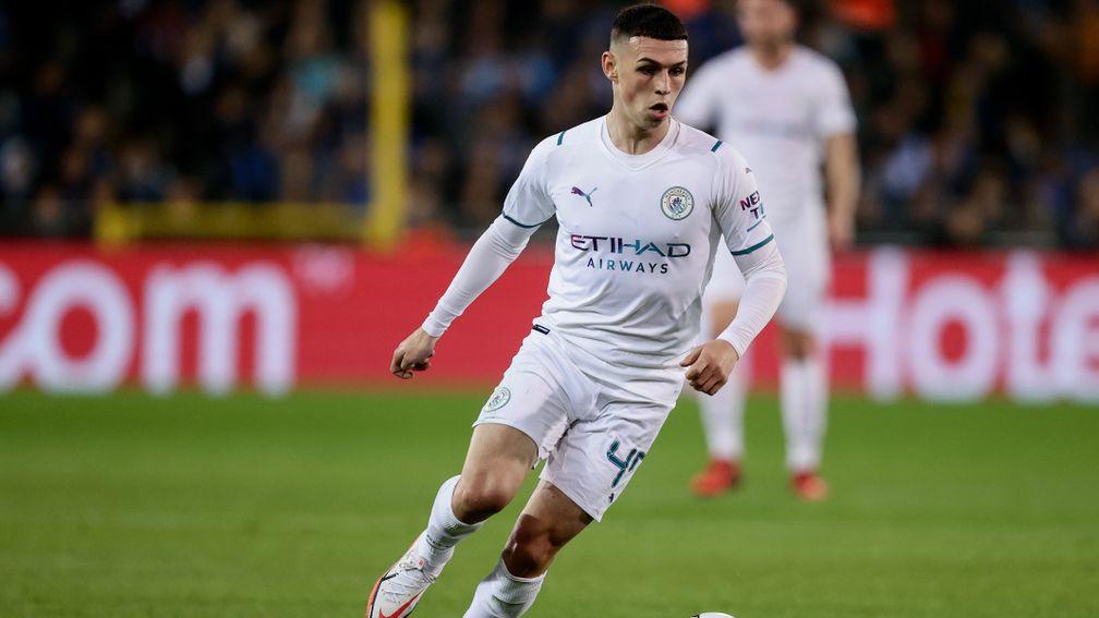 Phil Foden stole the show in City's 5-1 win over Club Brugge