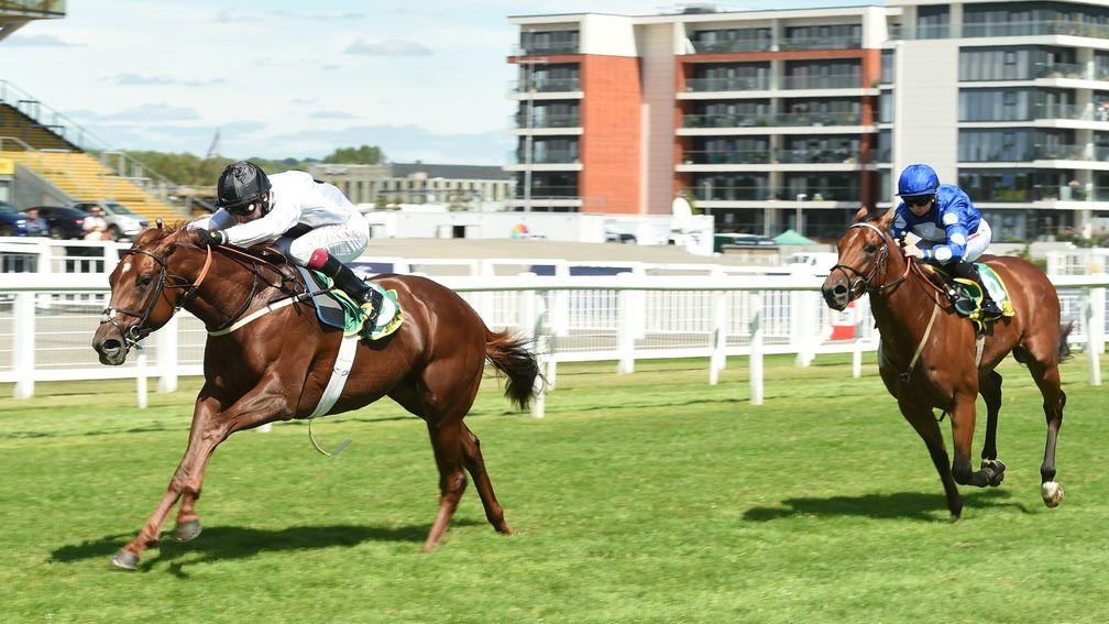 Method: running out a comfortable winner at Newbury