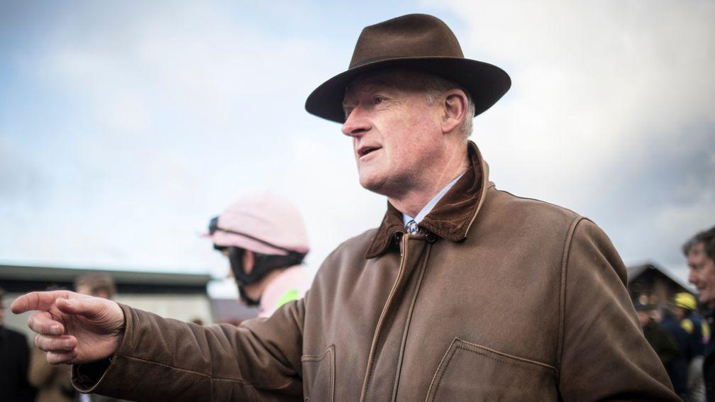 Willie Mullins: top trainer seeking a sixth win in the Guinness Galway Hurdle on Thursday