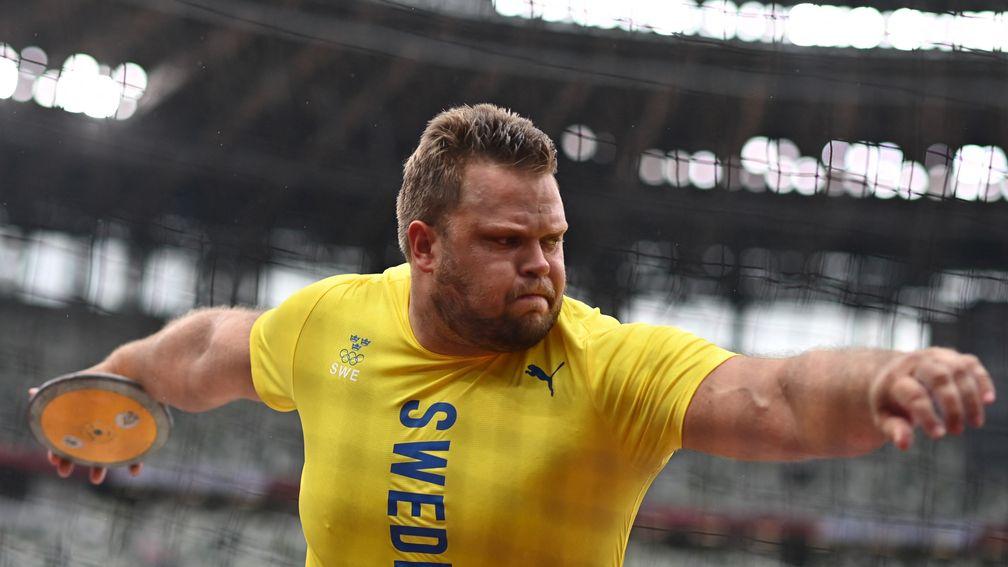 Sweden's Daniel Stahl has been unmatched in the discus this year