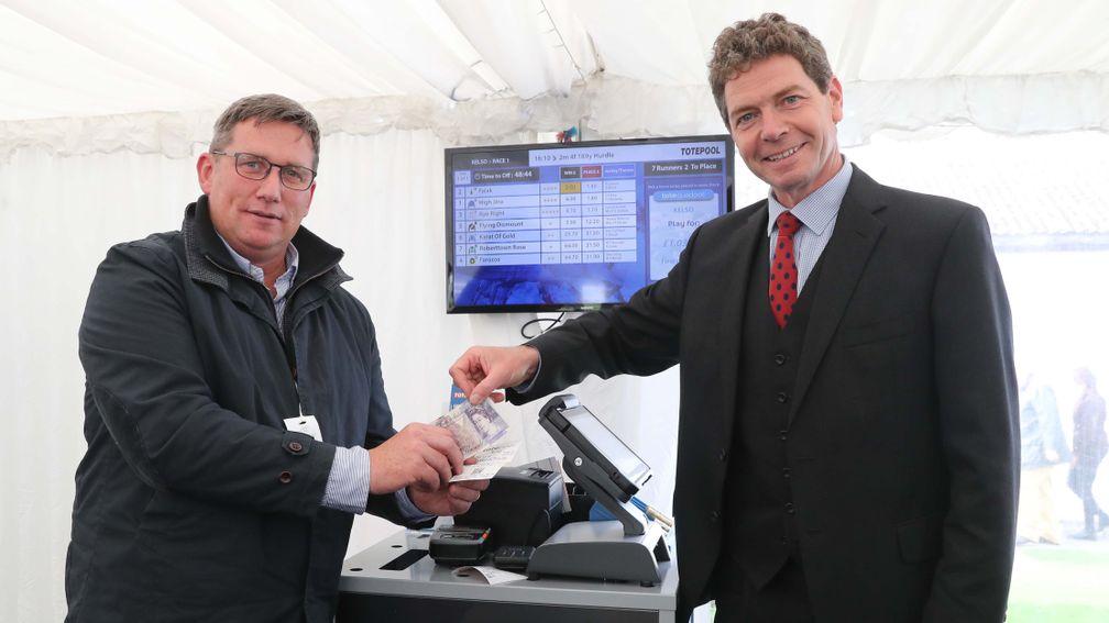 The first Tote bet on the new Britbet system was placed at Kelso in September