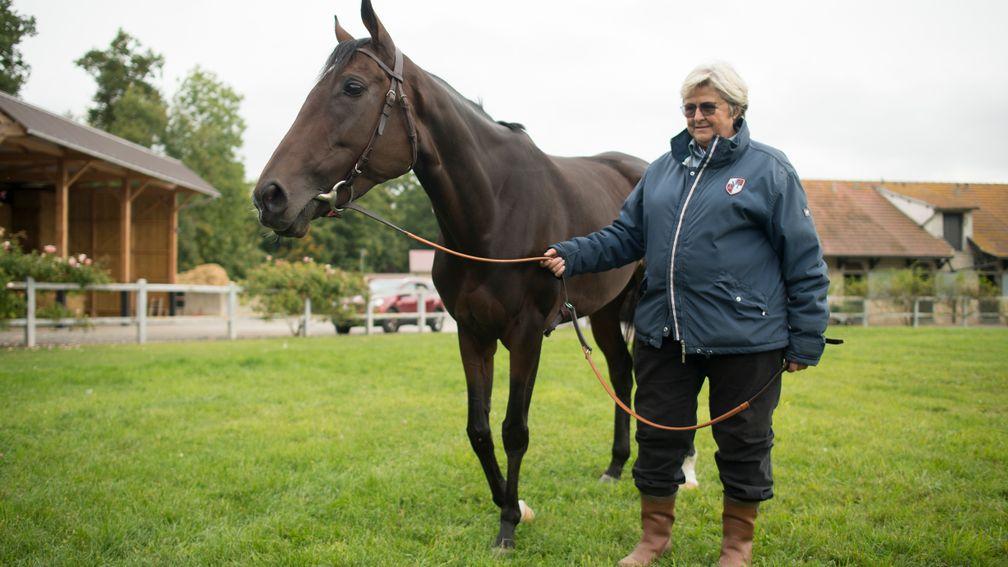 Criquette Head-Maarek with the mighty Treve