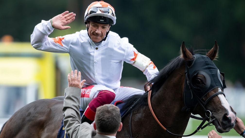 Frankie Dettori: rode four winners on Gold Cup day at Royal Ascot