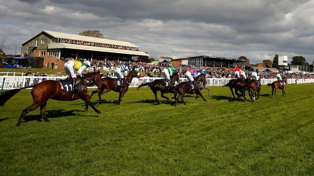 Hereford racecourse: stages meeting on Monday