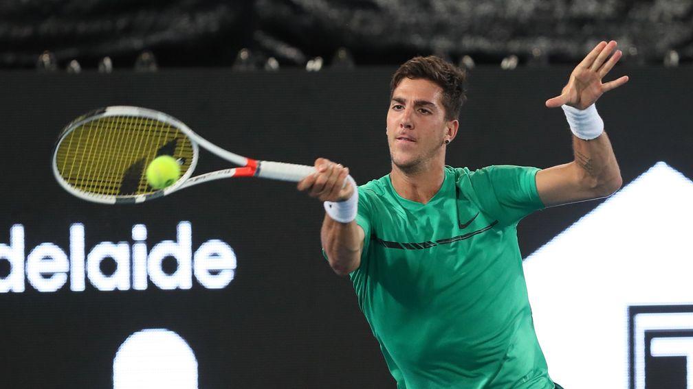 Thanasi Kokkinakis should be raring to go for his North American spring hard-court campaign