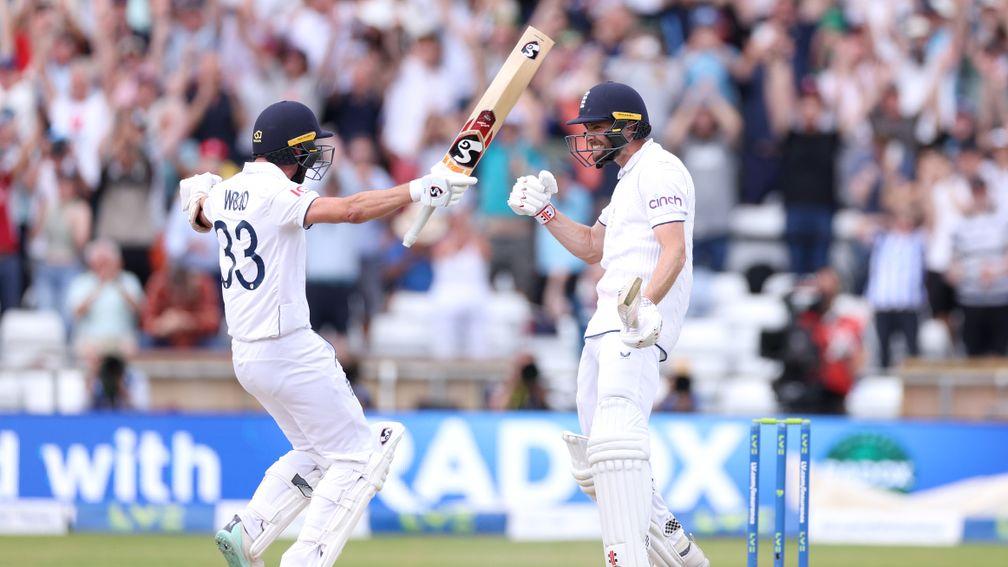 Mark Wood and Chris Woakes have helped England fight back in the Ashes series