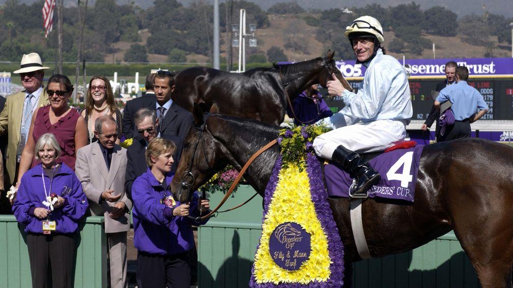 Islington after her Breeders' Cup triumph