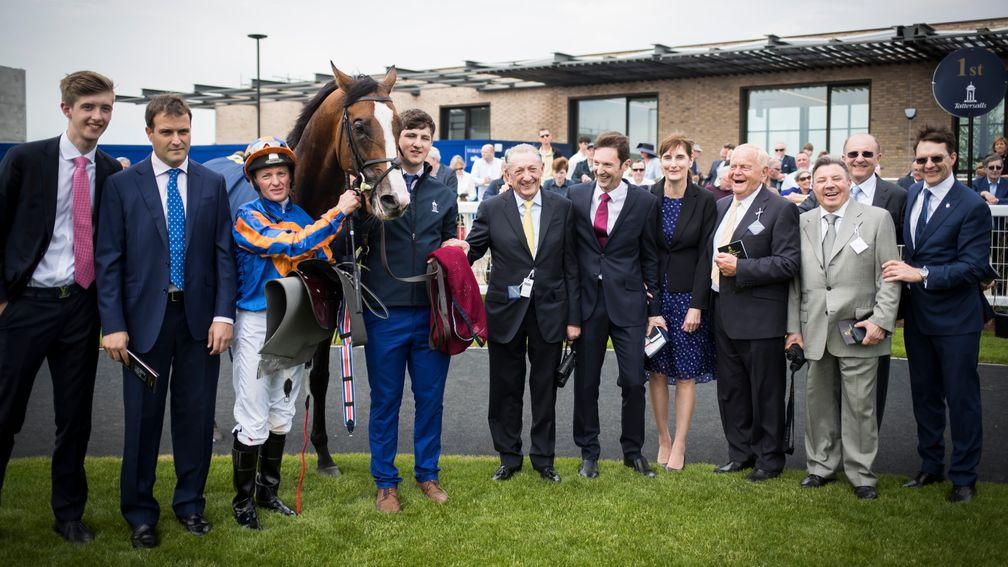 Connections with Lancaster Bomber after he landed his first Group 1 prize
